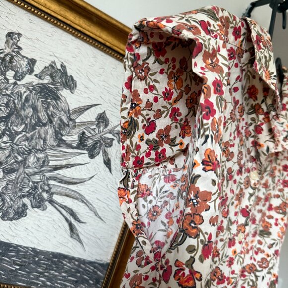 b.young floral top/blouse - Picture 2 of 6